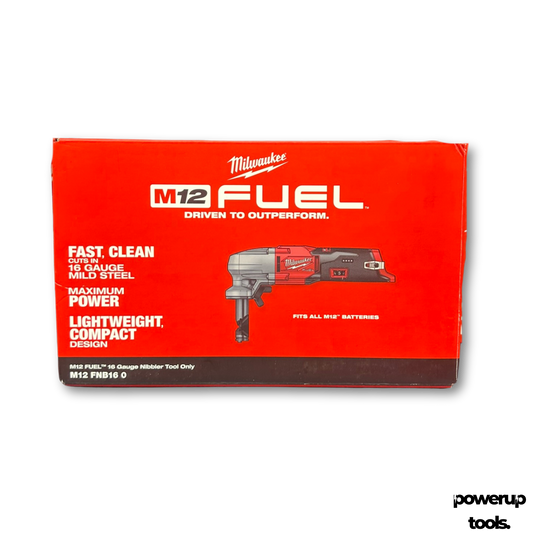 Milwaukee 12V Brushless 16 Gauge Nibbler – Skin Only M12FNB160