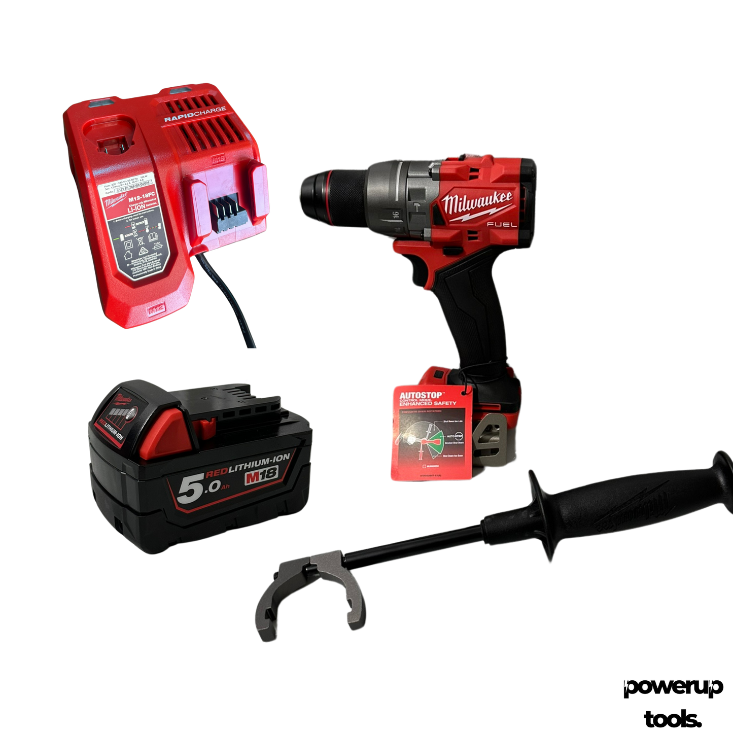 Milwaukee 18V 13mm Hammer Drill/Driver Combo - M18FPD3501