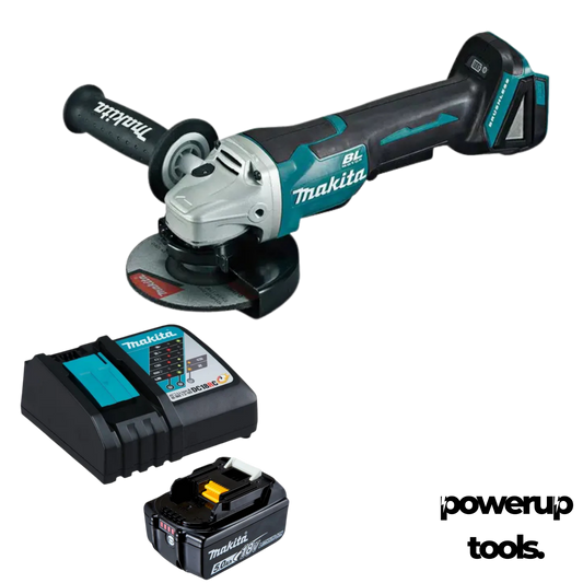 MAKITA 18V BRUSHLESS 125MM ANGLE GRINDER DGA508-PUT 1X5.0AH BATTERY KIT