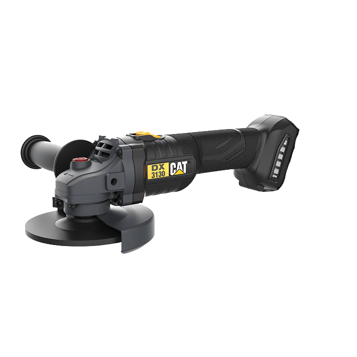 Cat® DX3130B 18V Brushless 125mm Angle Grinder - Slide Switch - Skin Only