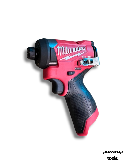 Milwaukee 12V Li-ion Cordless 1/4" Hex Impact Driver - Skin Only M12FID20