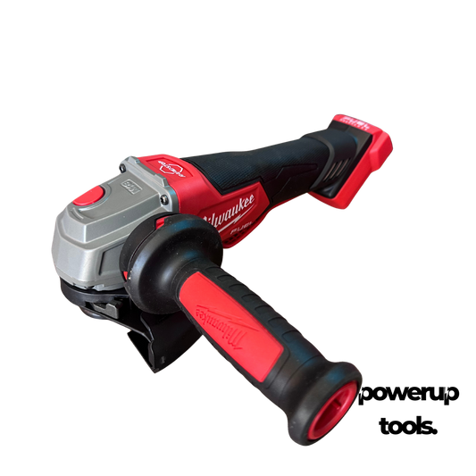 Milwaukee M18FAG125XPDB-0 18V Li-Ion Cordless 125mm (5") Braking Angle Grinder with Deadman Paddle Switch - Skin Only