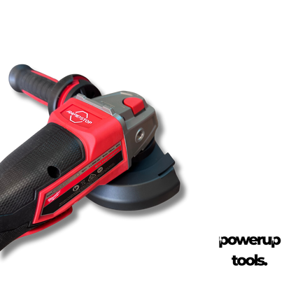 Milwaukee M18FAG125XPDB-0 18V Li-Ion Cordless 125mm (5") Braking Angle Grinder with Deadman Paddle Switch - Skin Only