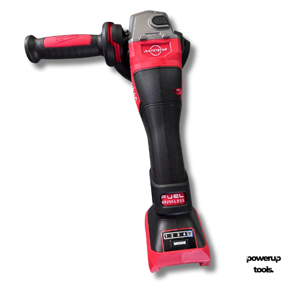MILWAUKEE 18V 125mm (5") High-Speed Braking Angle Grinder with Deadman Paddle Switch – Skin Only M18FSAG125XPDB20