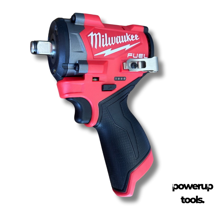 Milwaukee 12V Brushless 1/2" Stubby Impact Wrench with Friction Ring – Skin Only M12FIW2F120