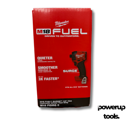 MILWAUKEE 18V 1/4inch Hex Hydraulic Driver Skin M18FIDRQ0