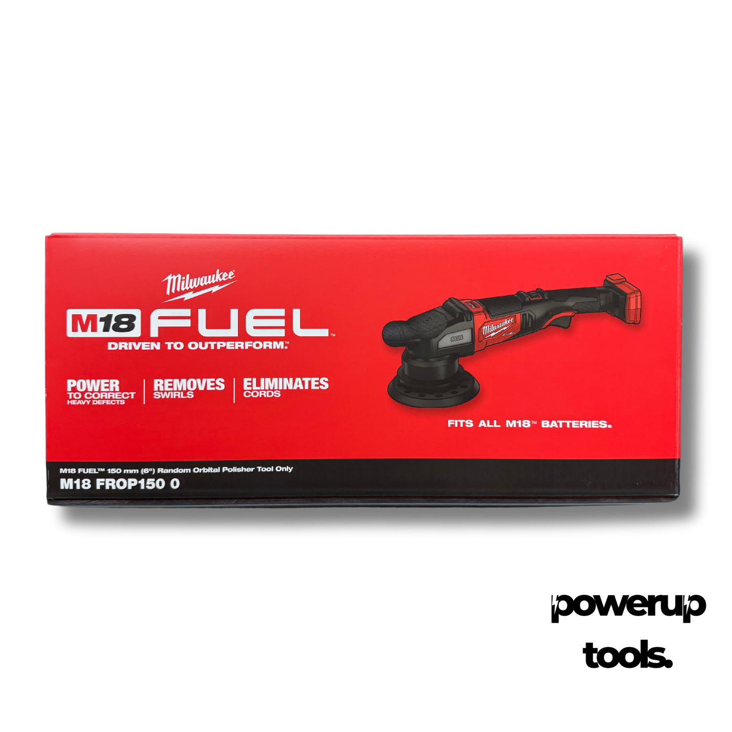 MILWAUKEE 18V 150mm (6inch) Random Orbital Polisher Skin M18FROP1500