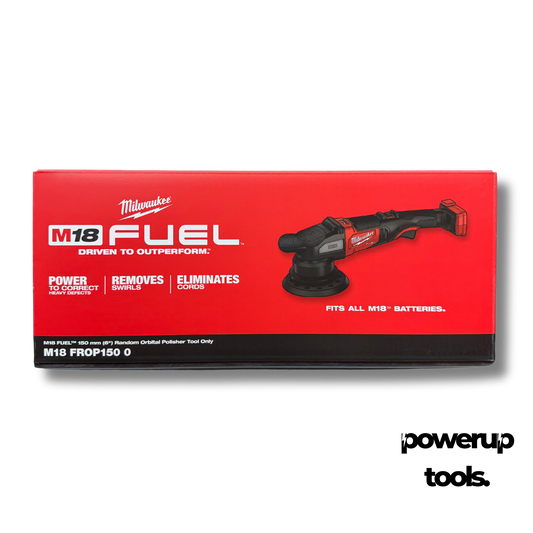 MILWAUKEE 18V 150mm (6inch) Random Orbital Polisher Skin M18FROP1500