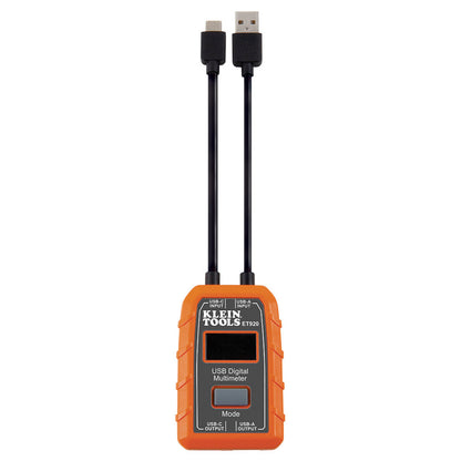 KLEIN Tools A-ET920 USB Digital Meter, USB-A and USB-C