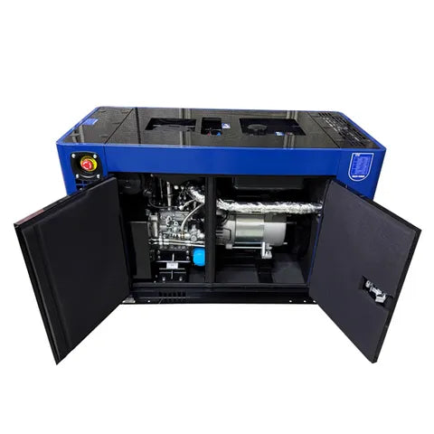 ITM DIESEL GENERATOR SILENT CABINET 12000W PEAK ELECTRIC START