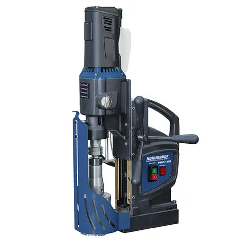 HOLEMAKER PRO 100 MAGNETIC BASE DRILL, 240V, 3MT, CAP: 100MM DIA X 110MM HMPRO100