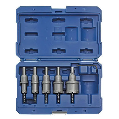 HOLEMAKER 5 PIECE TCT HOLESAW SET, 25MM DEPTH, CONTAINS 16, 20, 25, 32 & 40MM MCTR-SET5