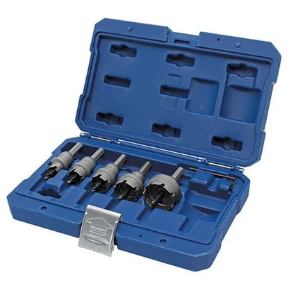 HOLEMAKER 5 PIECE TCT HOLESAW SET, 4.5MM DEPTH, CONTAINS 16, 20, 25, 32 & 40MM MCS-SET5