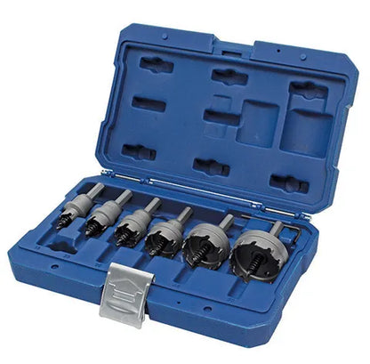 HOLEMAKER 6 PIECE TCT HOLESAW SET, 4.5MM DEPTH, CONTAINS 16, 20, 25, 32, 40 & 50MM MCS-SET6