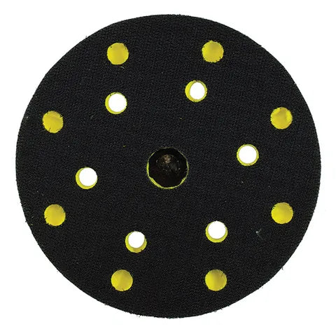 M7 VELCRO PAD FOR 6" RANDOM ORBITAL SANDERS, 5/16" MALE THREAD, 15 HOLE PATTERN