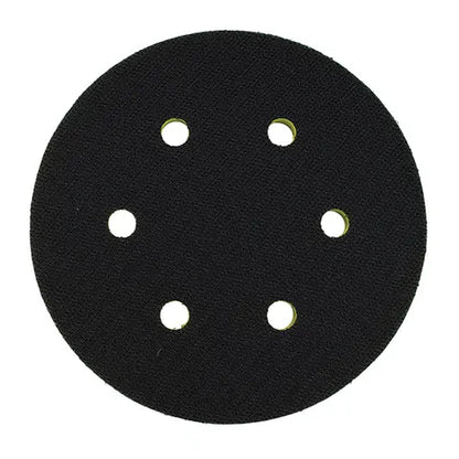 M7 VELCRO PAD FOR 6" RANDOM ORBITAL SANDERS, 5/16" MALE THREAD, 6 HOLE PATTERN