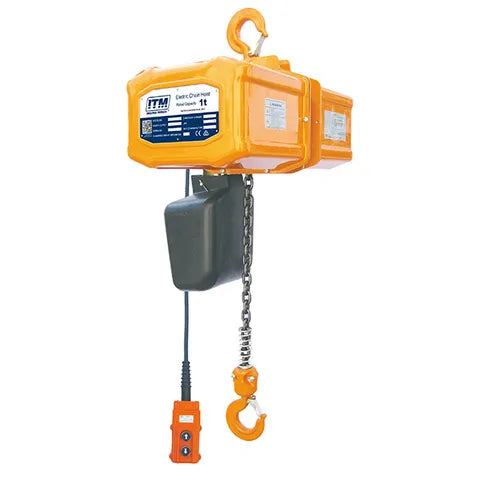 ITM 240V ELECTRIC CHAIN HOIST, 1 TONNE, 3 METRE LIFT