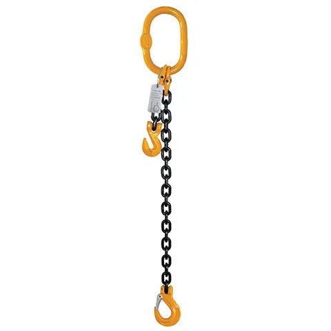 ITM 1 LEG CHAIN SLING, 13MM CHAIN, 2M LENGTH, WITH CLEVIS SLING HOOK & SHORTENING GRAB HOOK