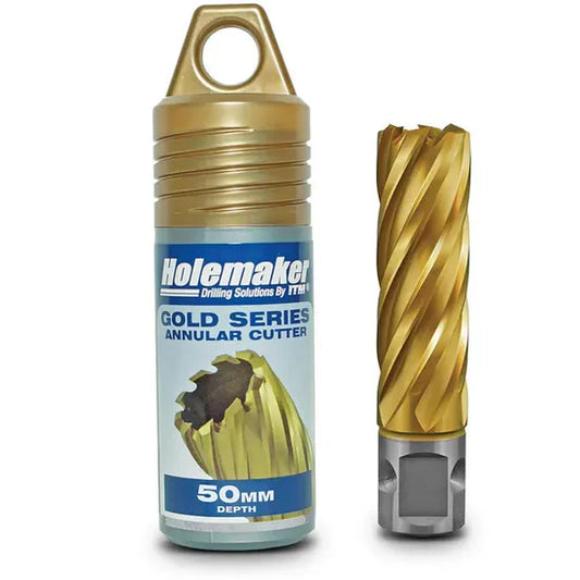 HOLEMAKER UNI SHANK GOLD SERIES CUTTER 50MM LENGHT