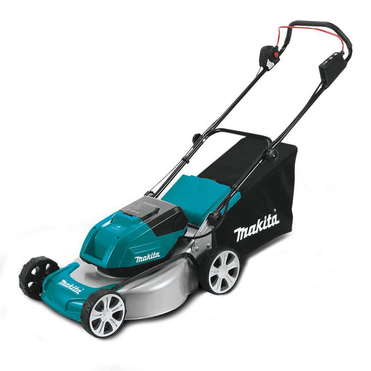 Makita DLM464Z 36V (18V x 2) Li-ion Cordless Brushless 460mm (18”) Lawn Mower - Skin Only