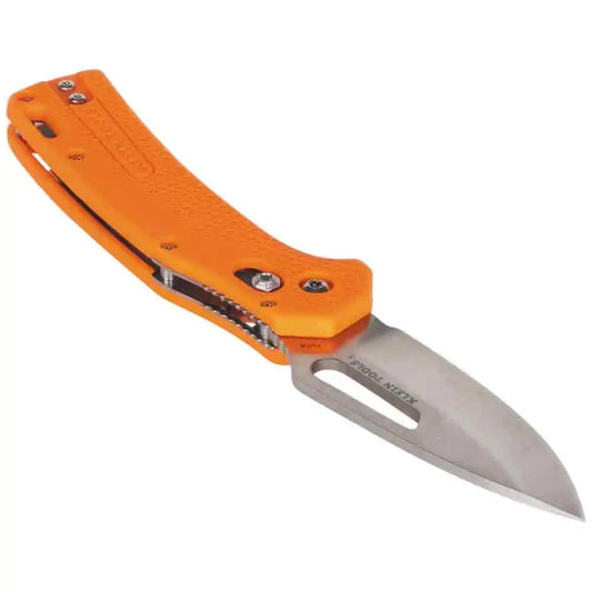 KLEIN Stainless Steel Blade Fishing Drop Point Fold Sport Knife A-OFK000ORT