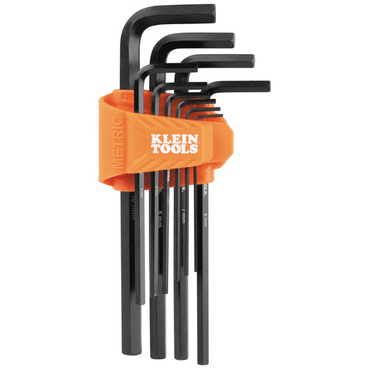 KLEIN 10PC L STYLE HEX KEY SET - METRIC A-LS10M