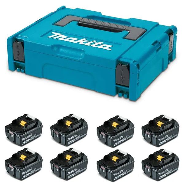MAKITA 18V 8-PIECE 6.0AH BATTERY PACK 191J565 – Power Up Tools