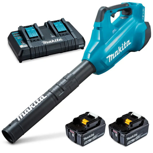 MAKITA 36V (18Vx2) 2x5.0Ah Turbo Blower Combo Kit DUB362PT2