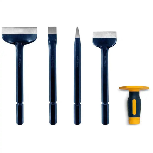 MUMME Interchangable Grip Bolster & Chisel Kit - 4 Piece 5BOLSTERKIT