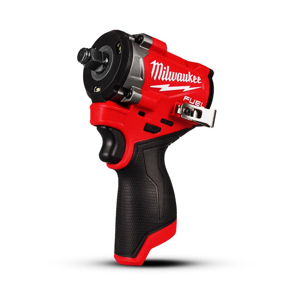 Milwaukee M12FIW2F120 12V FUEL 1/2" Stubby Impact Wrench with Friction Ring - Skin Only