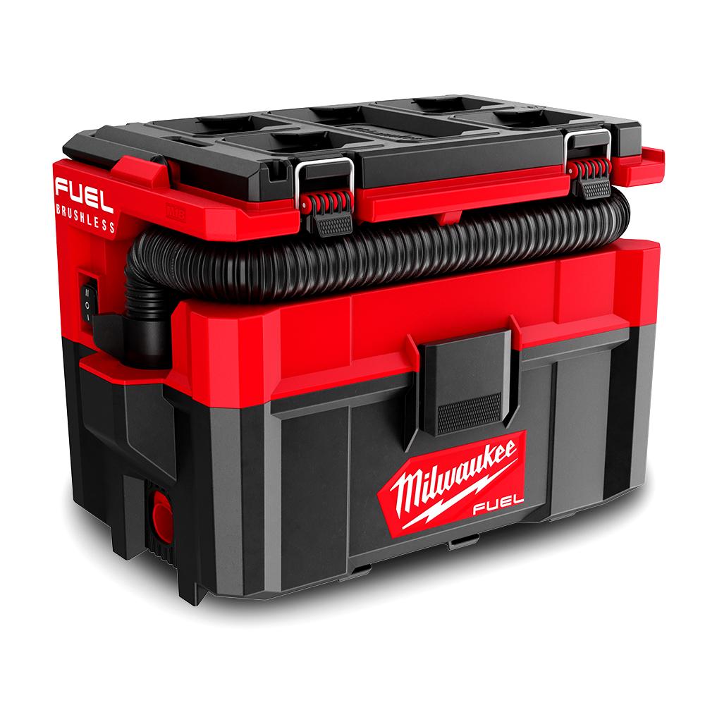 MILWAUKEE 18V FUEL™ PACKOUT™ BRUSHLESS 9.4L WET/DRY VACUUM SKIN M18FPOVCL-0