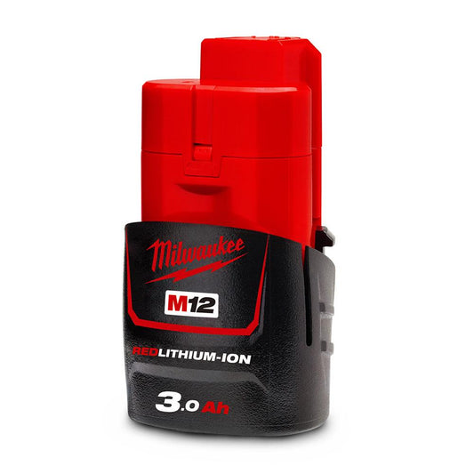 MILWAUKEE 12V RedLithium™-Ion 3.0Ah Compact Battery M12B3