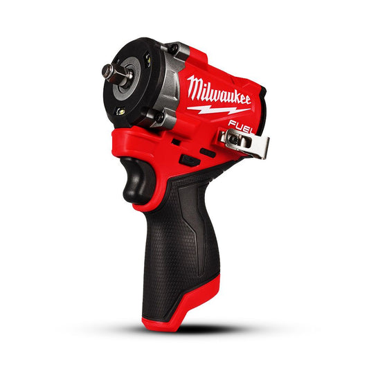 Milwaukee M12FIW2F380 12V FUEL 3/8" Stubby Impact Wrench with Friction Ring - Skin Only