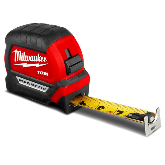 MILWAUKEE 10M COMPACT WIDE BLADE TAPE MEASURE 48220510