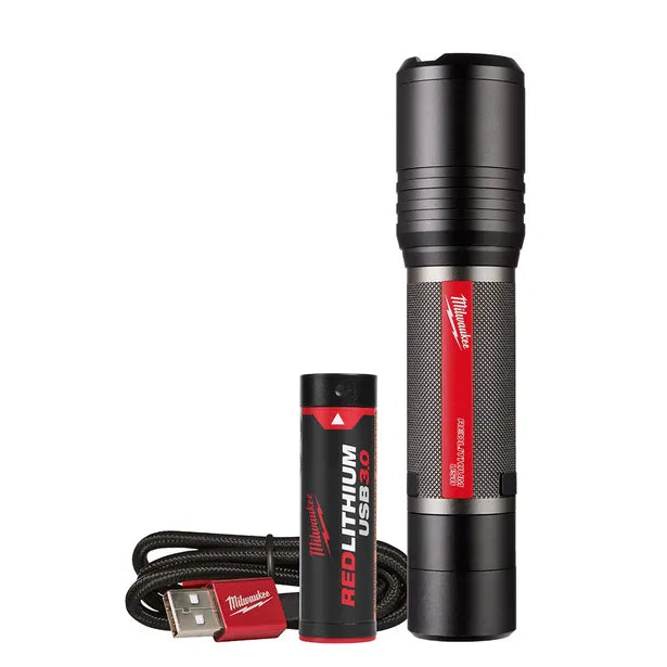 MILWAUKEE 4V REDLITHIUM™ USB RECHARGEABLE SLIDE FOCUS FLASHLIGHT KIT L4FL2000301