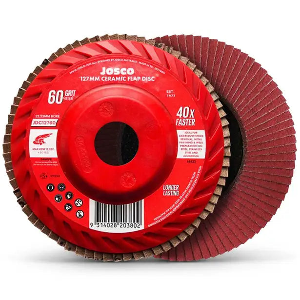 Josco 127mm Ceramic Flap Disc 60G