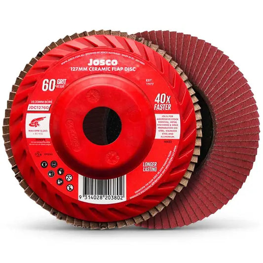 Josco 127mm Ceramic Flap Disc 60G