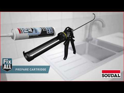 Soudal 290mL Fix All Crystal Sealant - Super Clear - 168149