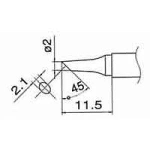 Exton Tools T12-BC2 Soldering Tip