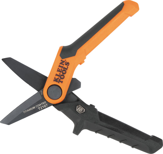 Klein Compact Titanium-Coated Utility Shears, 7-Inch T2107