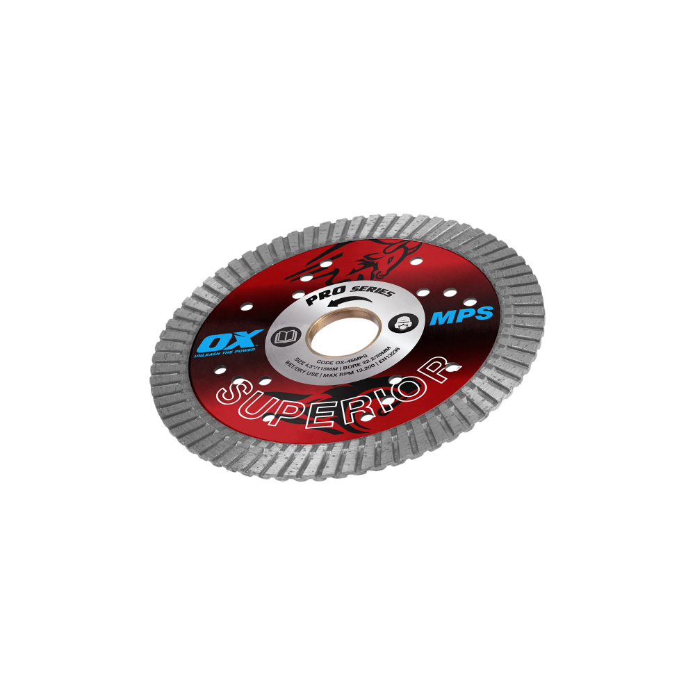 OX Pro MPS GP Turbo Superior Diamond Blade
