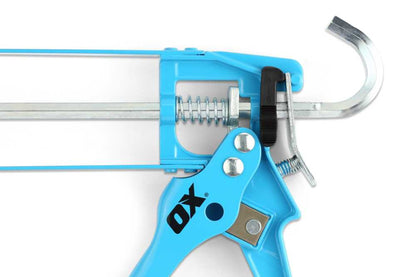 OX 10-Ounce Skeleton Caulk Gun | 10:1 Thrust Ratio SKU: OX-T046206