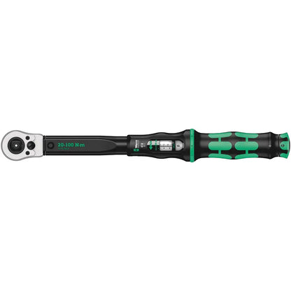 WERA 20 - 100Nm, Click Torque C2 Push R/L Adjustable, 1/2" WER075625