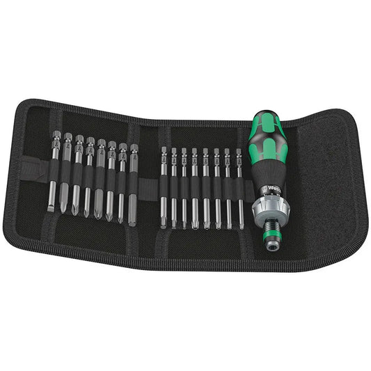 WERA Kraftform Kompakt 60 RA 17 Piece Screwdriver Set WER051040